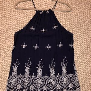 Embroidered New York and Company top